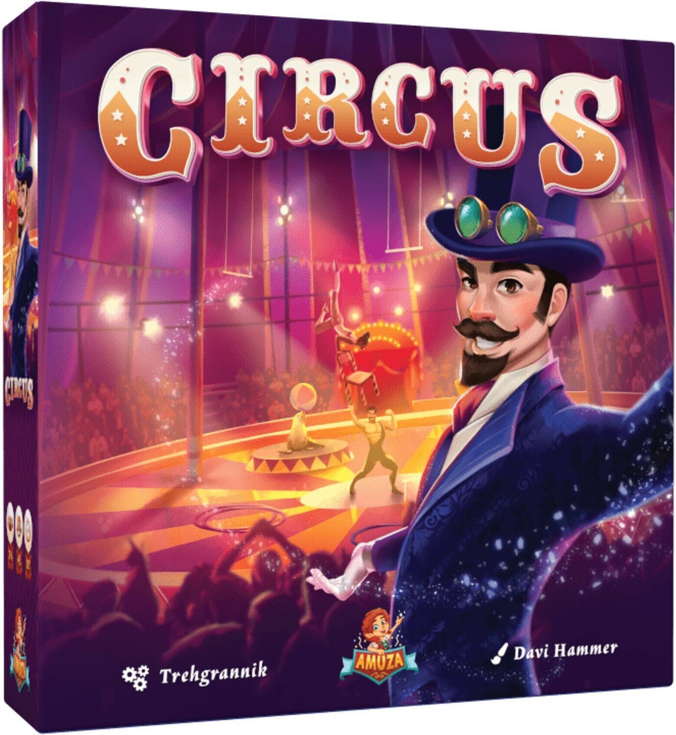 Circus Cover 3d