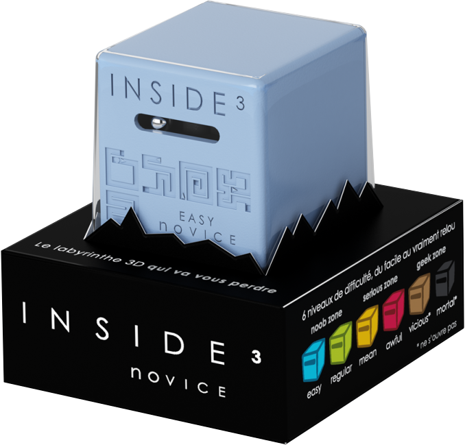 Inside³: Easy Novice (Bleu) Cover Transparent