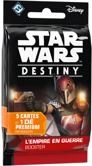 Star Wars: Destiny - Booster - L'Empire en Guerre Cover Transparent