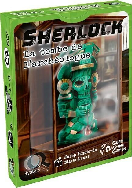Sherlock: La Tombe de l'Archéologue Cover 3d
