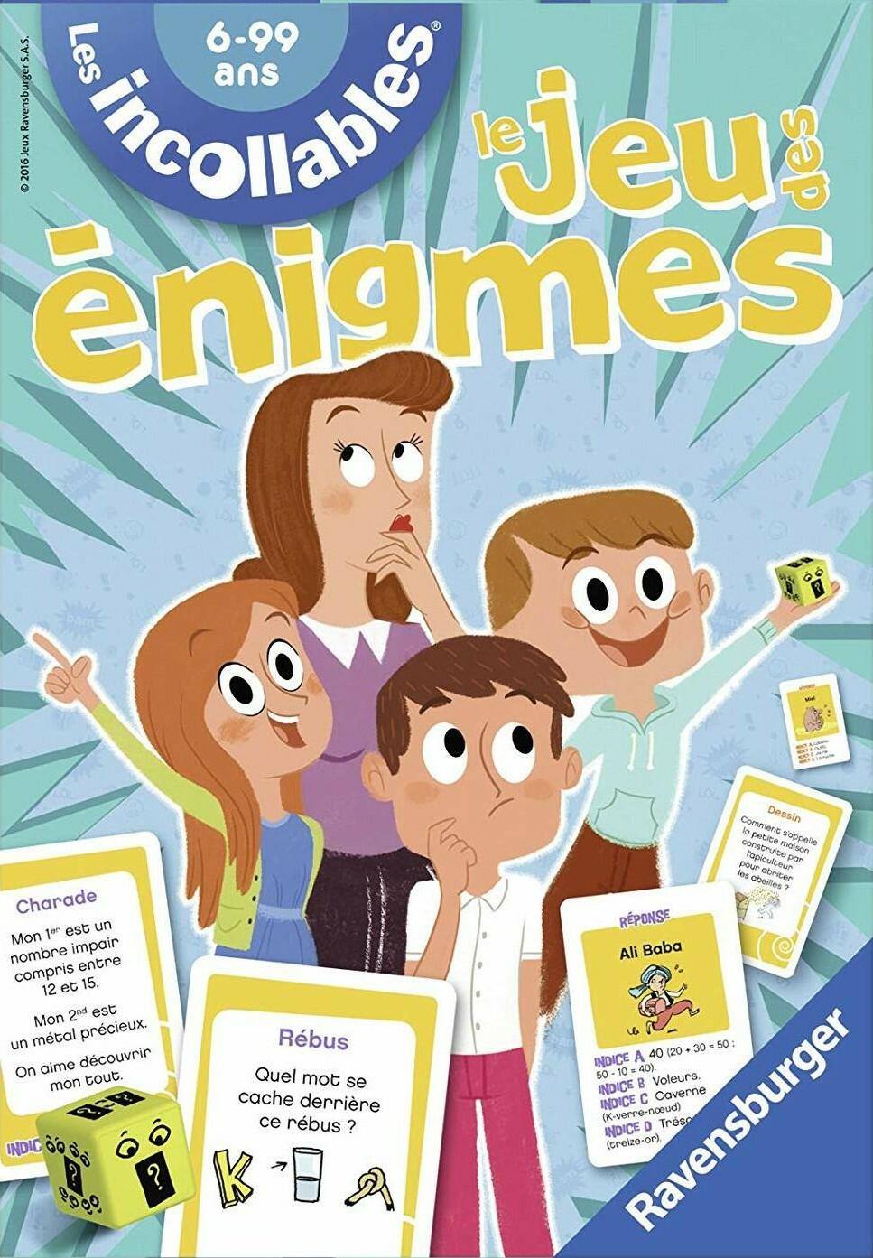 Les Incollables: Le Jeu des Énigmes Cover