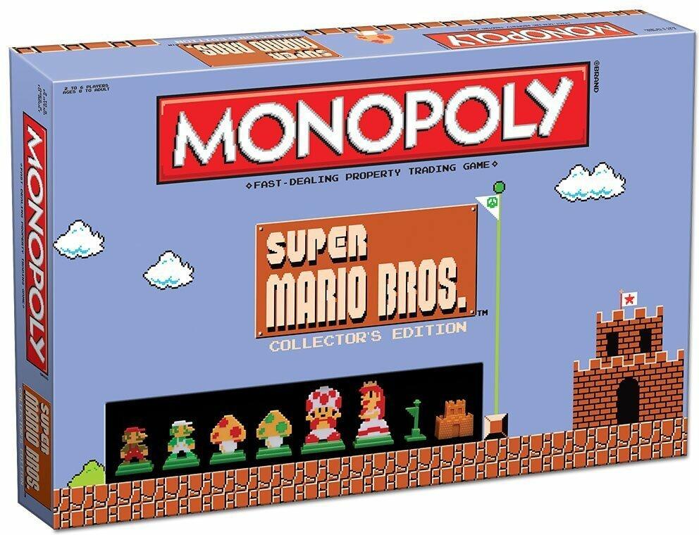 Monopoly: Super Mario Bros - Collector's Edition Cover 3d