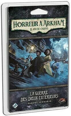 Horreur à Arkham: Le Jeu de Cartes - La Guerre des Dieux Extérieurs Cover 3d