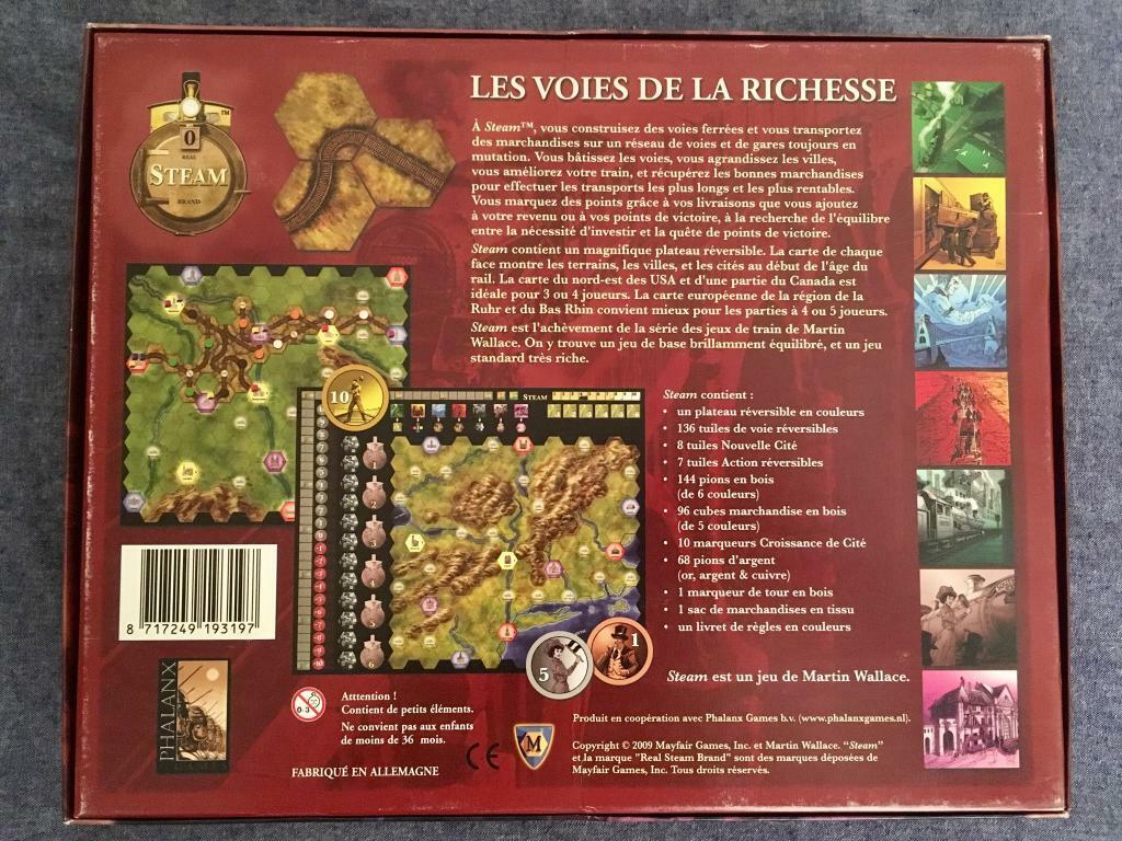 Steam: Les Voies de la Richesse Back 3d