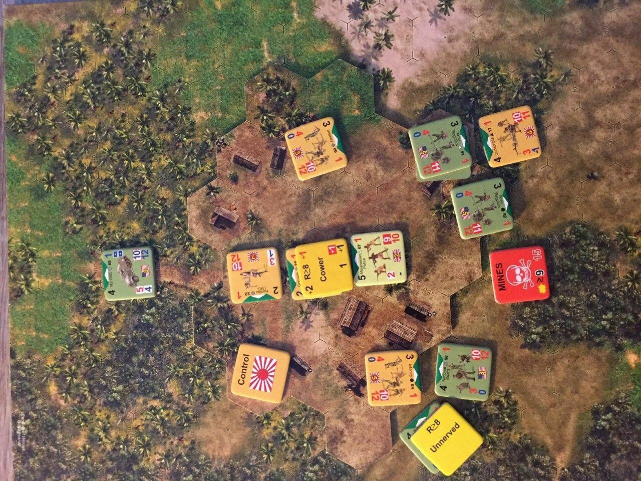 Conflict of Heroes: Guadalcanal - U.S. Army Eclate