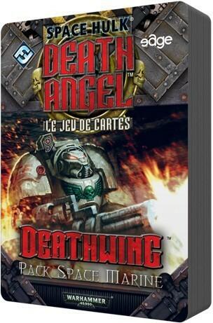 Space Hulk: Death Angel - Le Jeu de Cartes - Pack Space Marine Deathwing Cover 3d