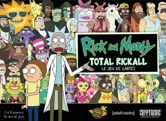 Rick and Morty: Total Rickall - Le Jeu de Cartes Cover