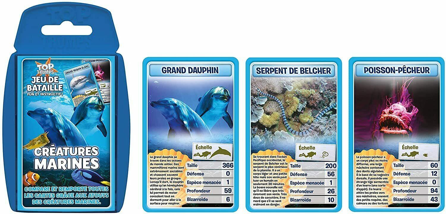 Top Trumps: Créatures Marines Eclate