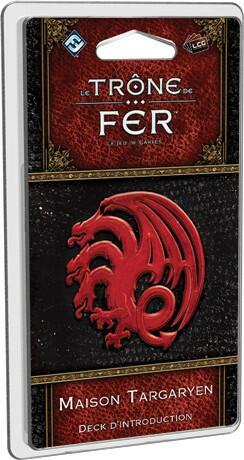 Le Trône de Fer: Le Jeu de Cartes - Maison Targaryen Cover 3d