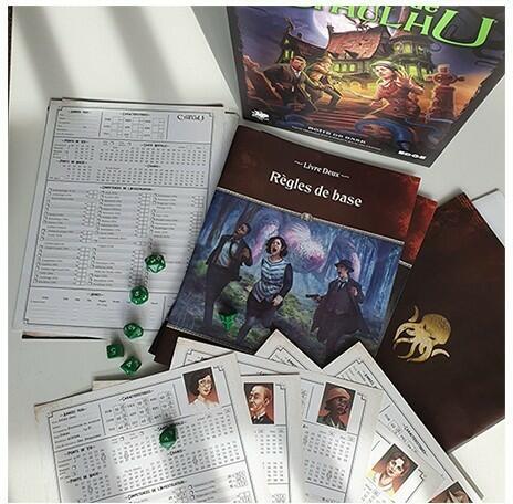 L’Appel de Cthulhu: Boîte de Base Eclate