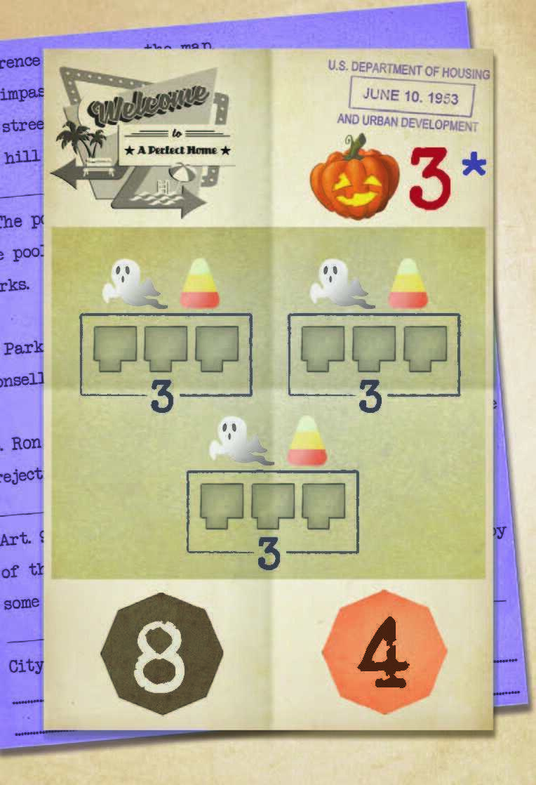 Welcome to Your Perfect Home: Halloween & Lumières de Noël Carte