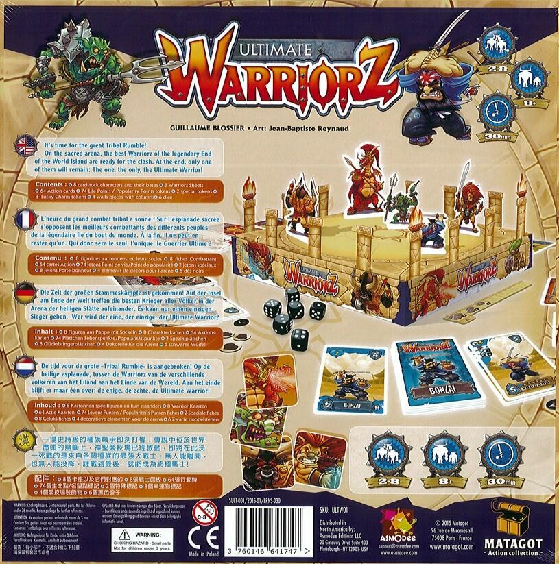 Ultimate Warriorz Back