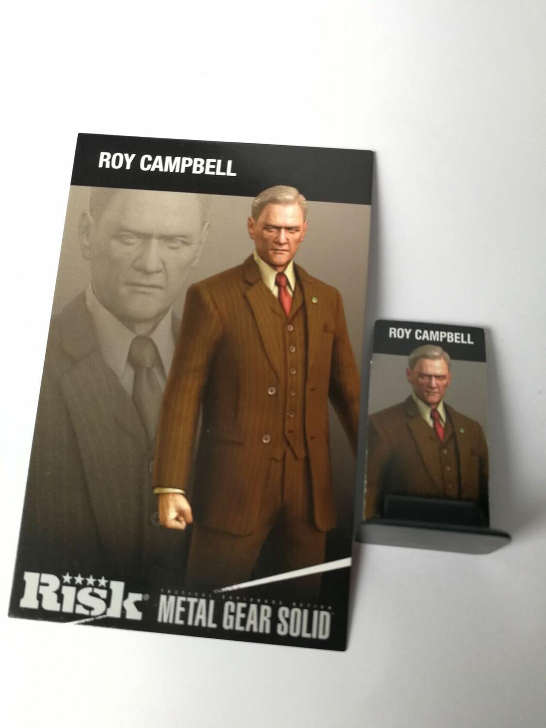 Risk: Metal Gear Solid - Collector's Edition Carte
