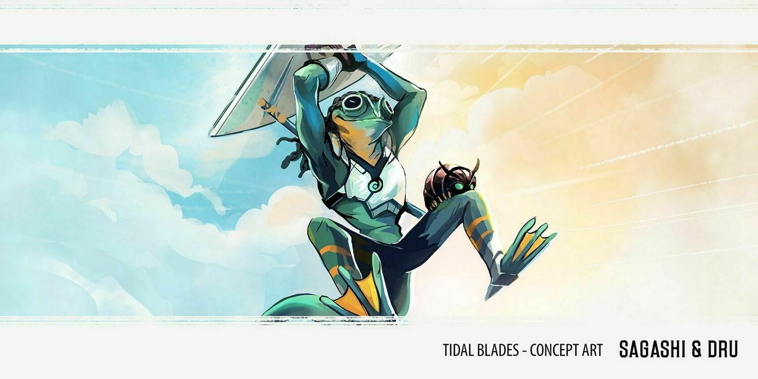 Tidal Blades: Heroes of the Reef Artwork