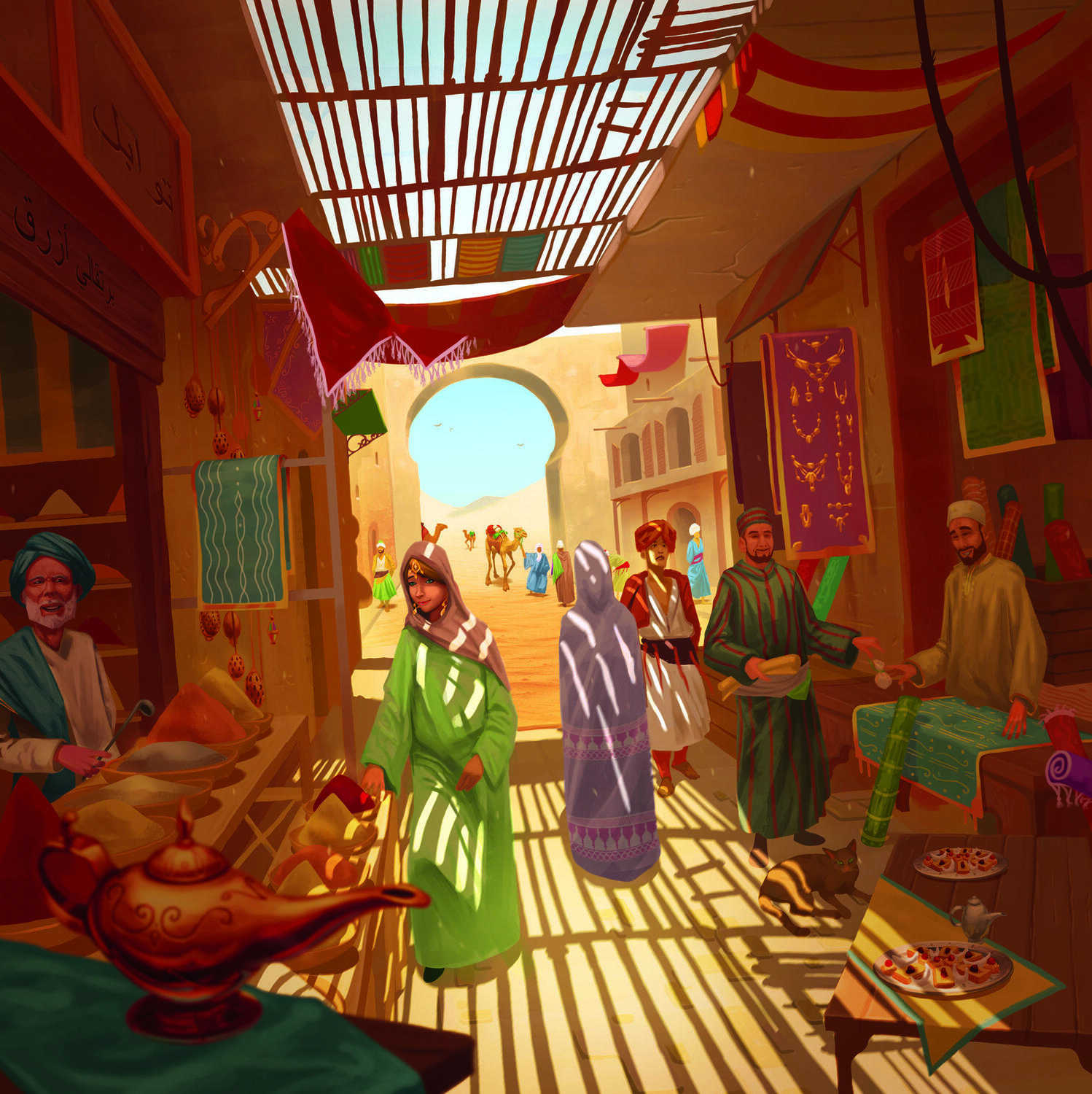 Tan Tan Caravan Artwork