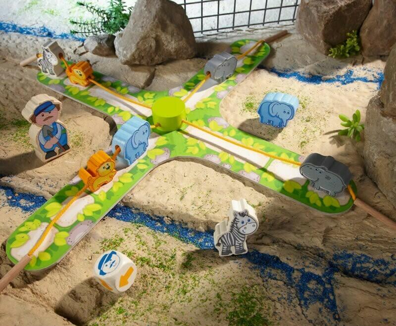 Fädelspiel: Im Zoo Eclate