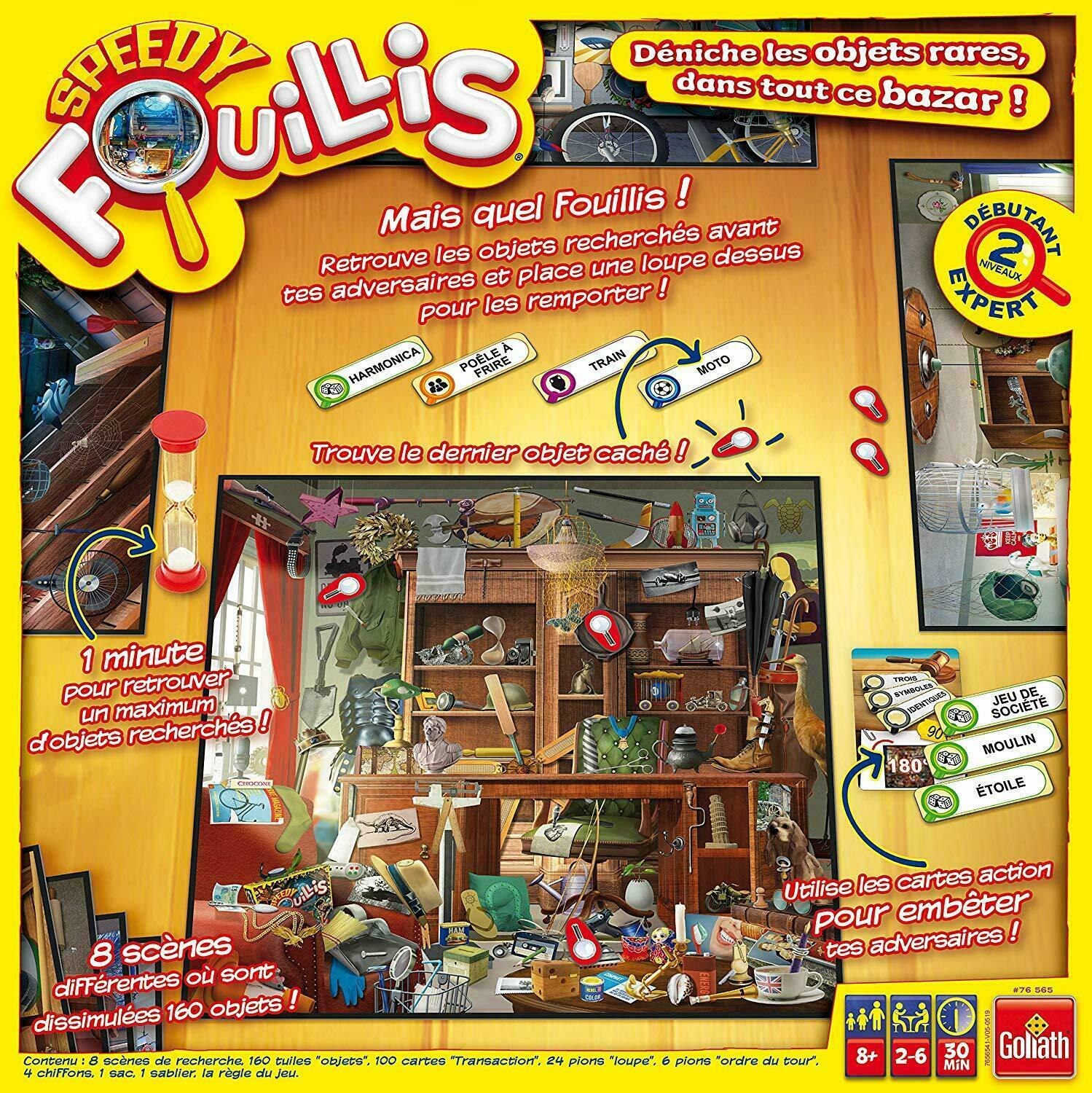 Speedy Fouillis Back