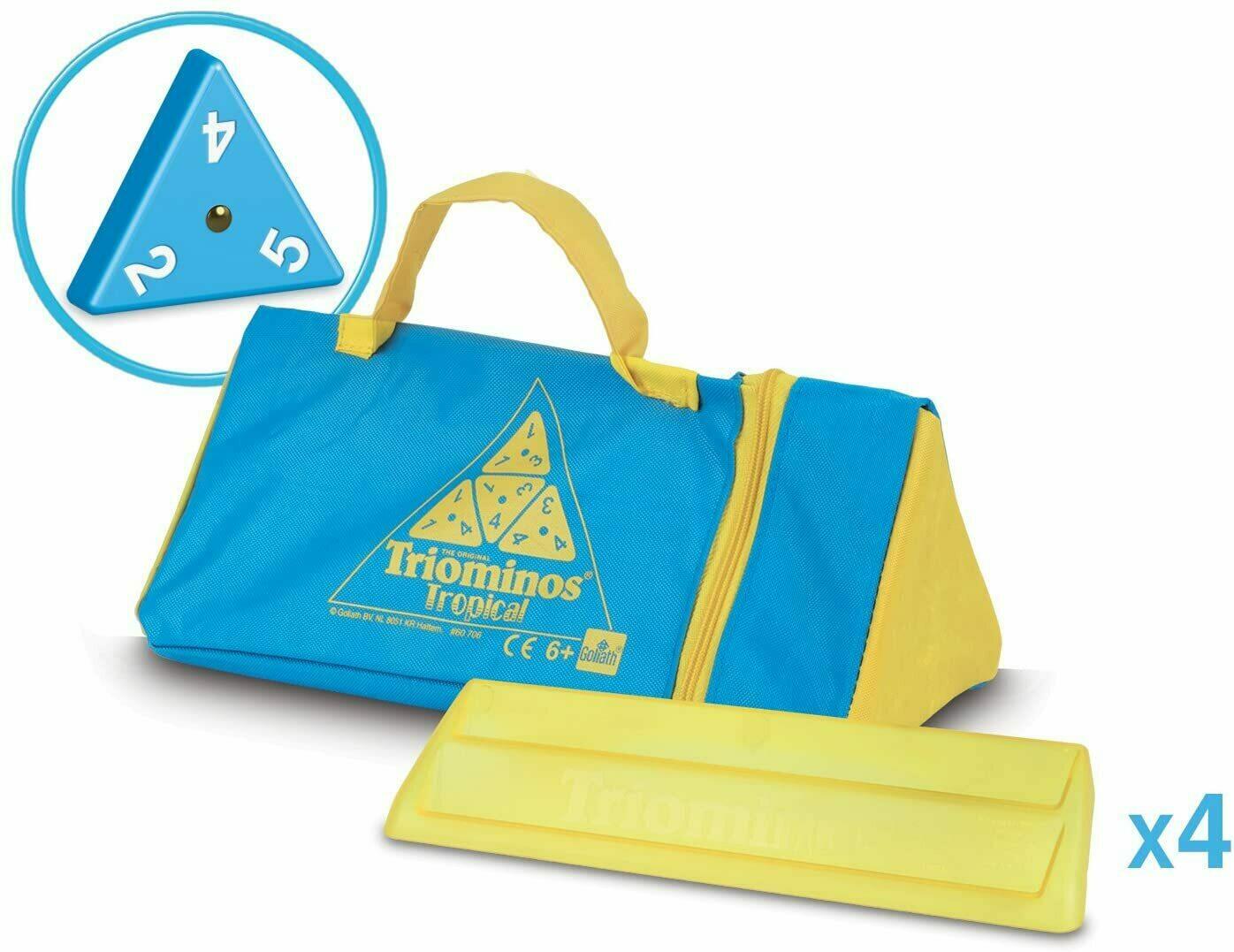 Triominos: Tropical (Bleu) Eclate