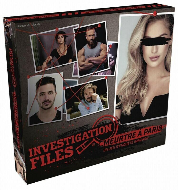 Investigation Files: Meurtre à Paris Cover 3d