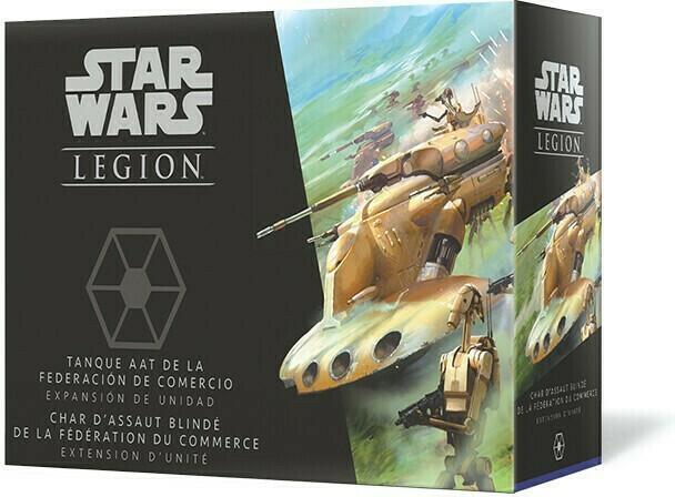Star Wars: Légion - Char d'Assaut Blindé de la Fédération du Commerce Cover 3d