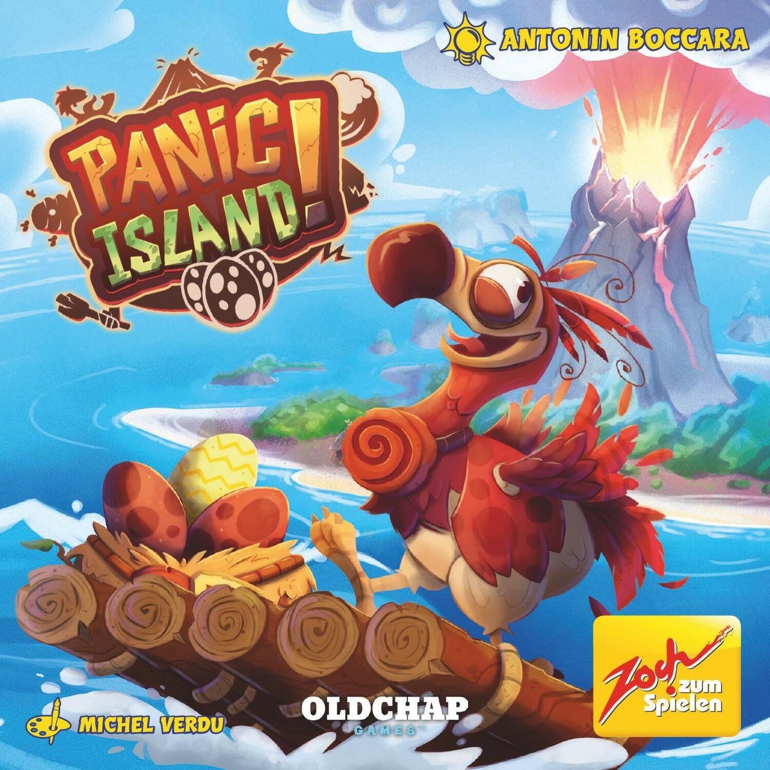 Panic Island! English Cover