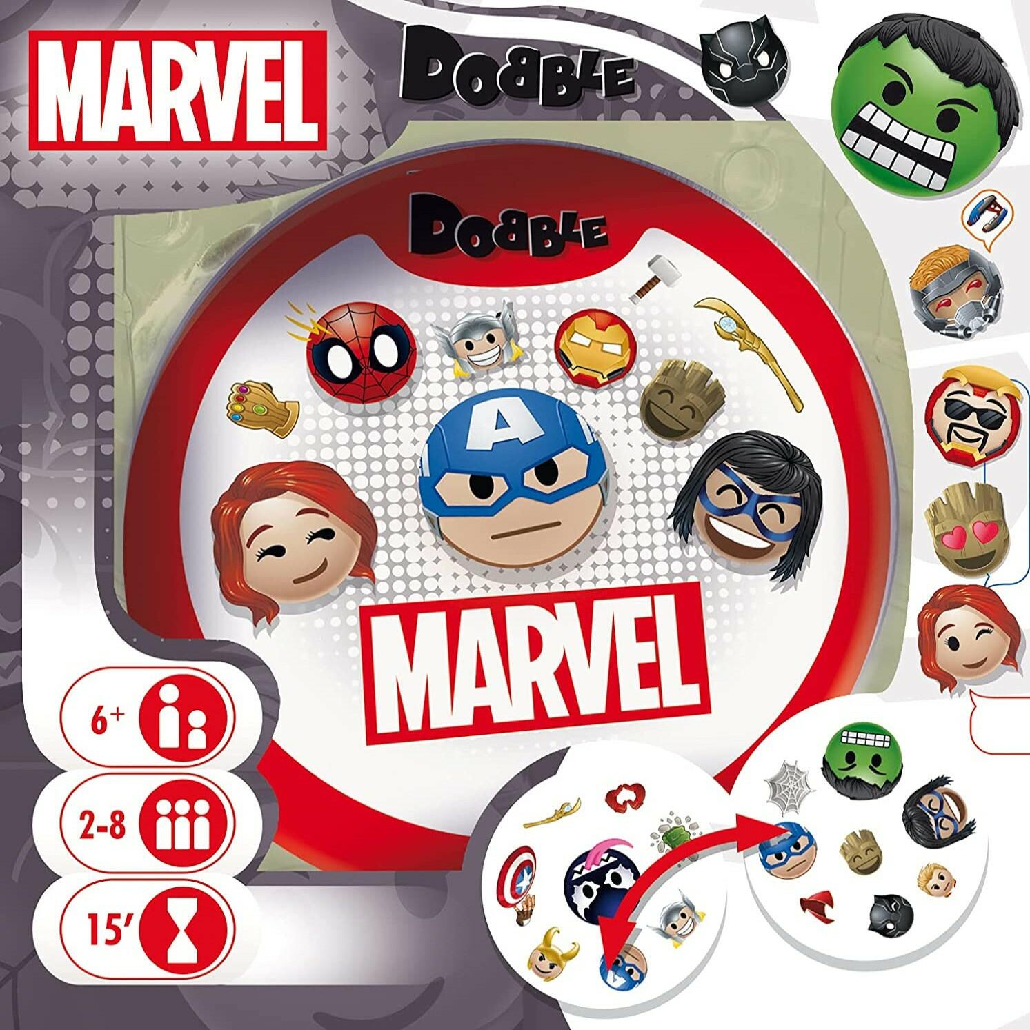 Dobble: Marvel Emoji Cover