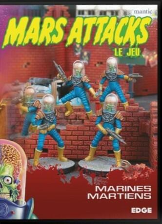 Mars Attacks: Le Jeu - Marines Martiens Cover
