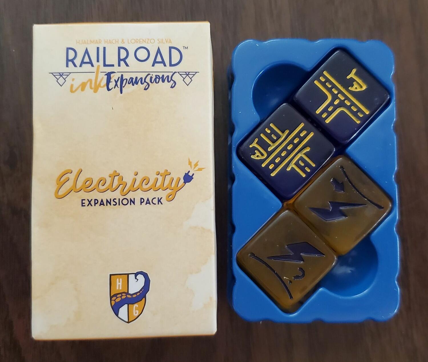 Railroad Ink: Electricity Eclate