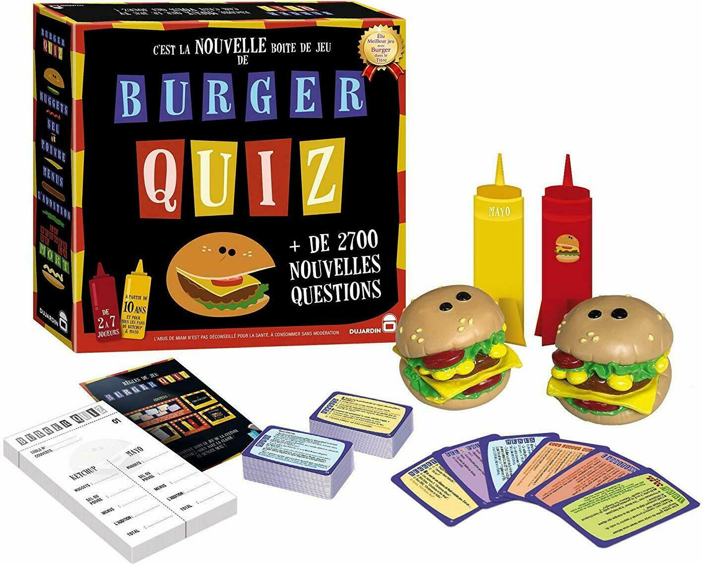 Burger Quiz Eclate