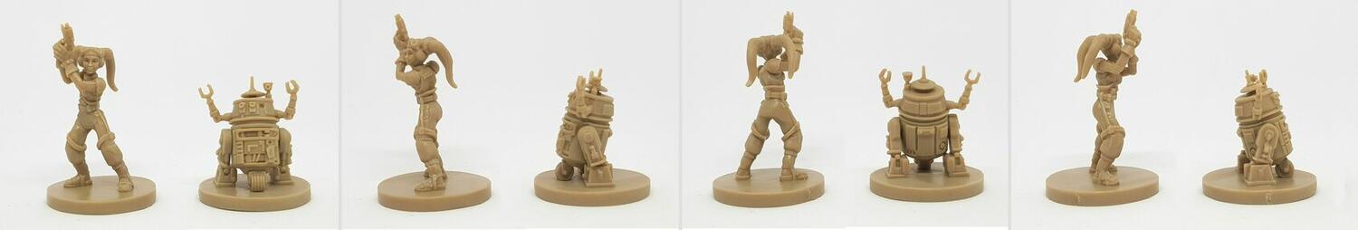 Star Wars: Assaut sur l'Empire - Hera Syndulla et C1-10P Figurines