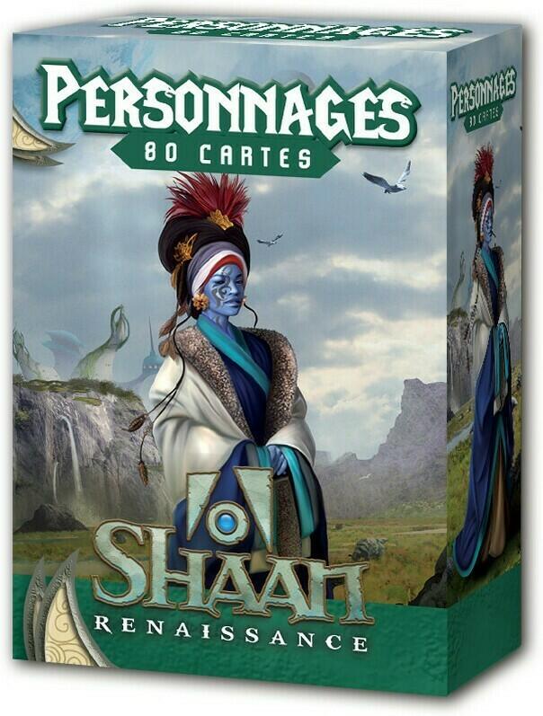 Shaan: Renaissance - Personnages Cover 3d