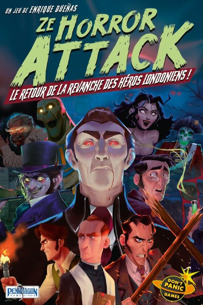 Ze Horror Attack: Le Retour de la Revanche des Héros Londoniens ! Cover