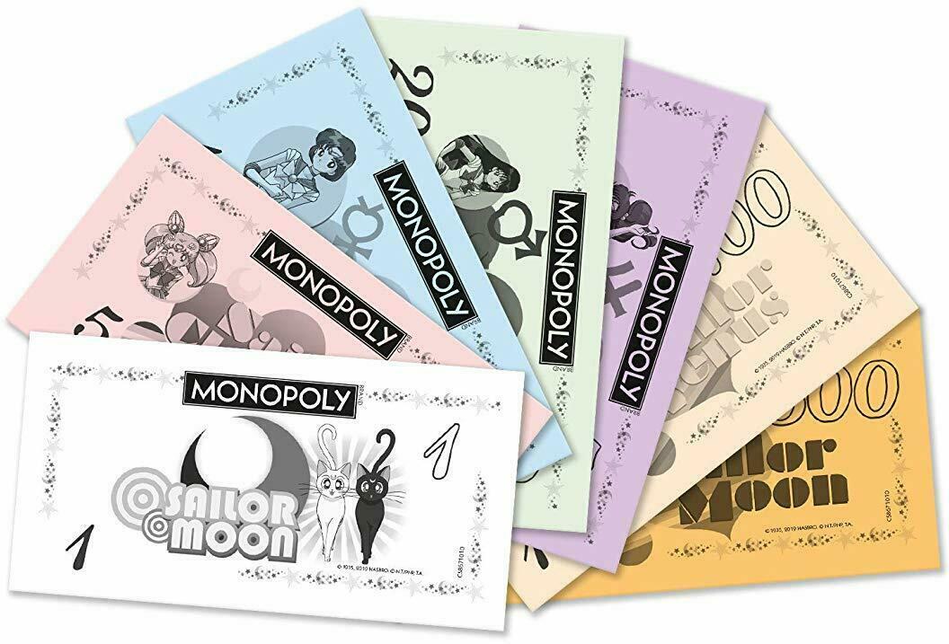 Monopoly: Sailor Moon Billets