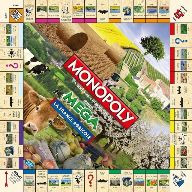 Monopoly: Édition Méga La France Agricole Plateau