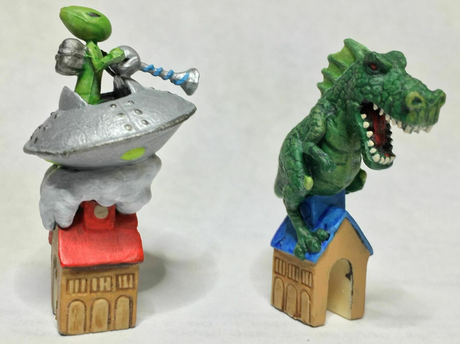 Les Aventuriers du Rail: Alvin & Dexter Figurines