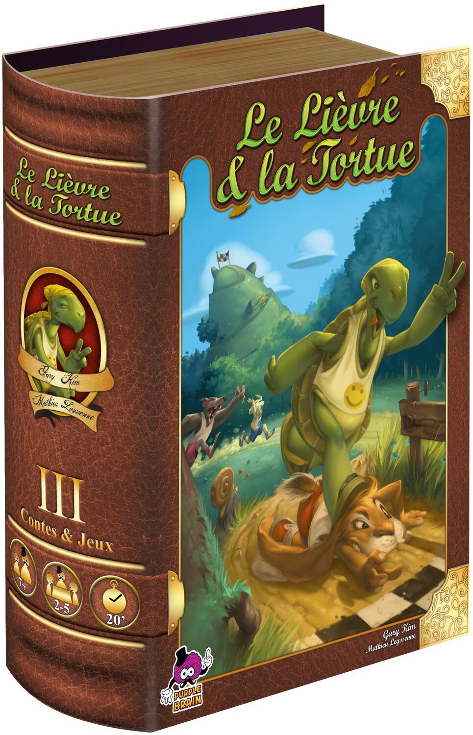 Le Lièvre et la Tortue Cover 3d