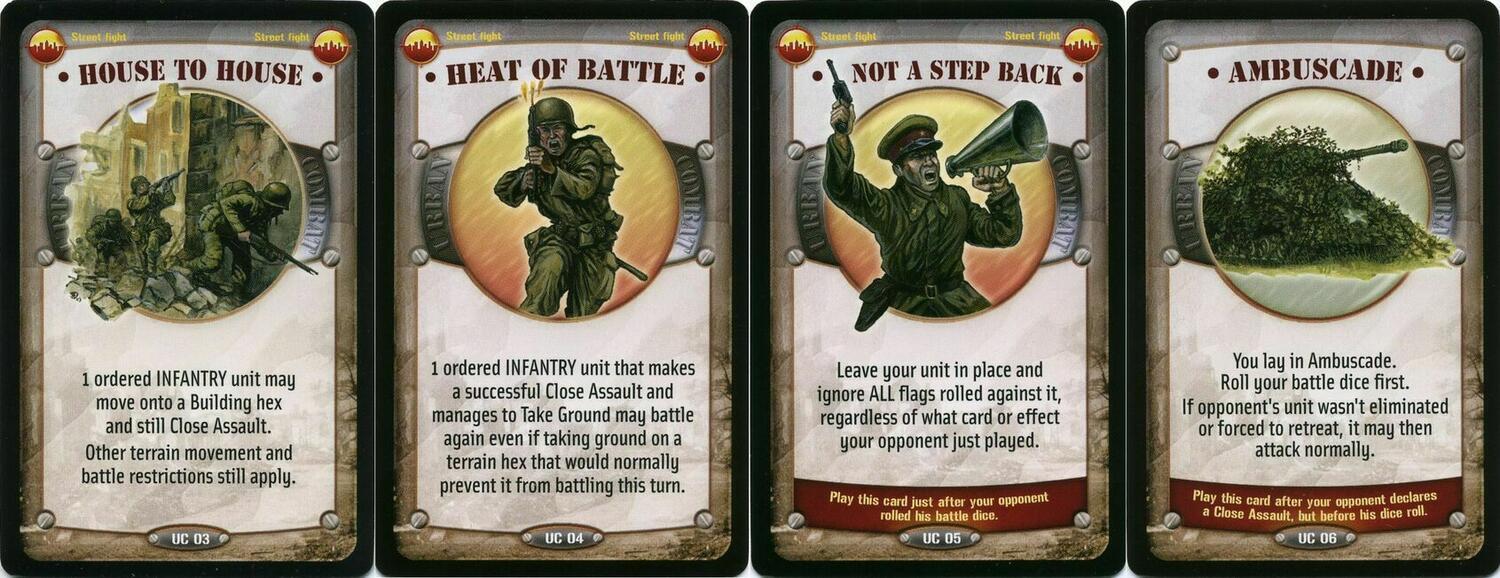 Mémoire 44: The Battle Map - Volume 3 - Sword of Stalingrad Cartes