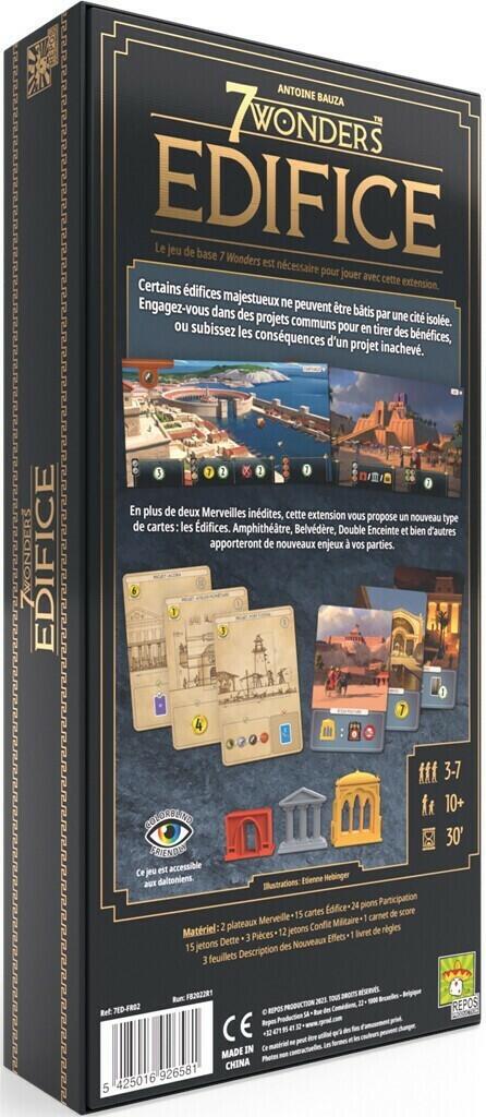 7 Wonders: Édifice Back 3d