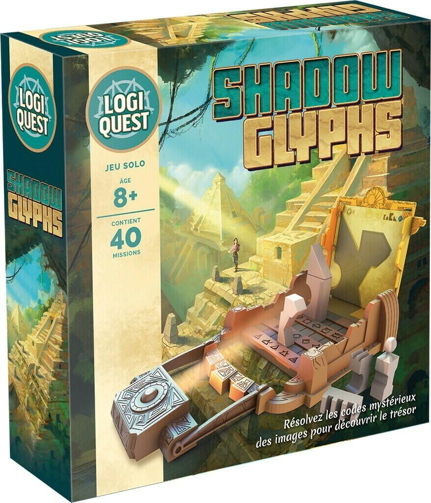 LogiQuest: Shadow Glyphs Cover 3d