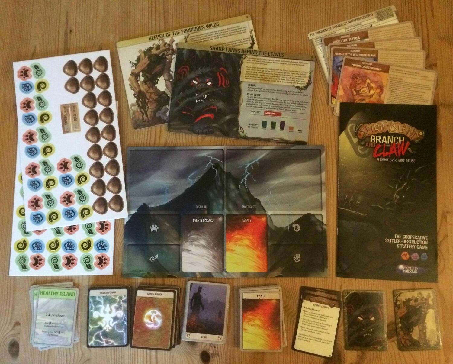 Spirit Island: De Branches et de Griffes Eclate