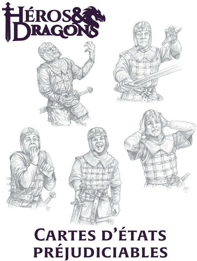 Héros & Dragons: Carnets d'États Préjudiciables Cover