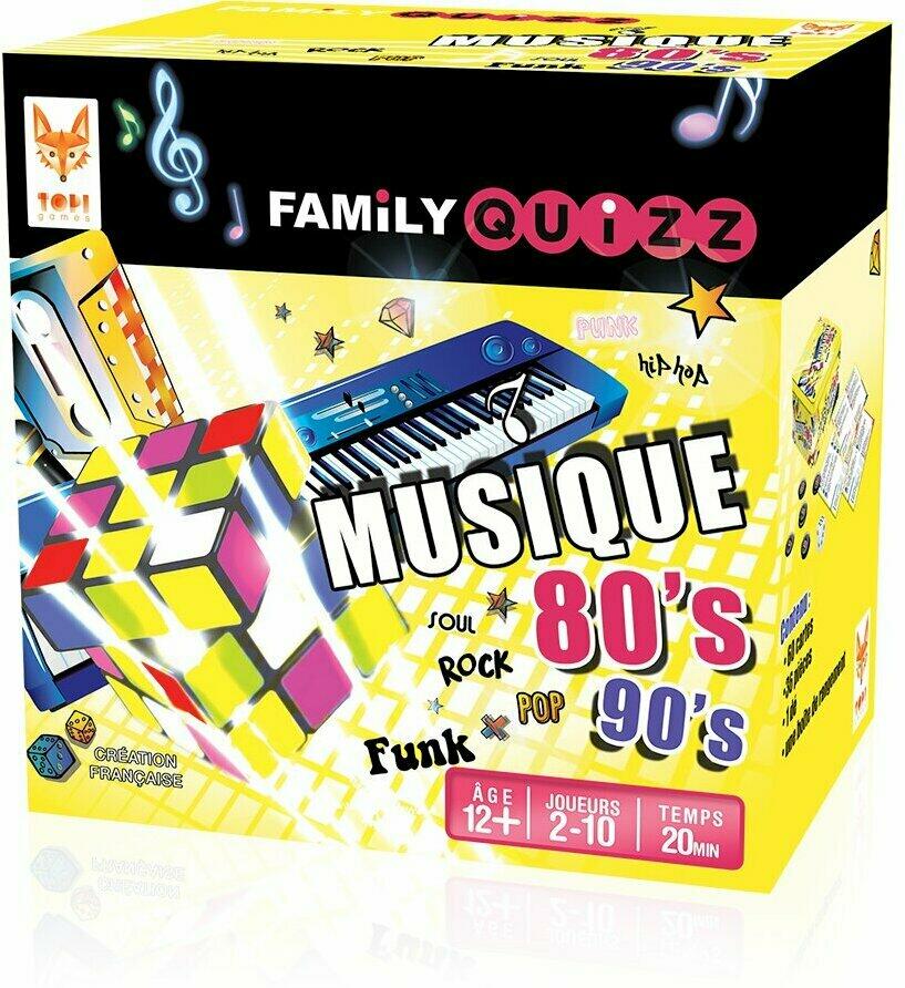 Family Quizz: Musique 80's/90's Cover 3d