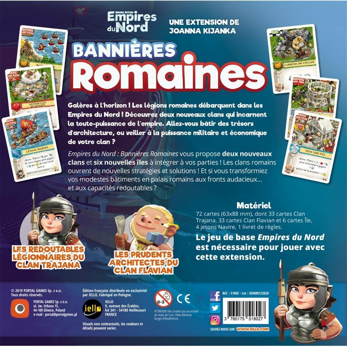 Imperial Settlers: Empires du Nord - Bannières Romaines Back