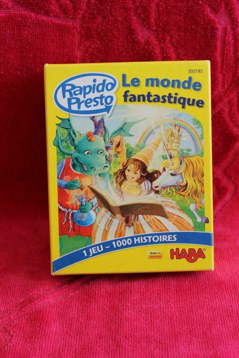 Rapido Presto: Le Monde Fantastique Cover 3d