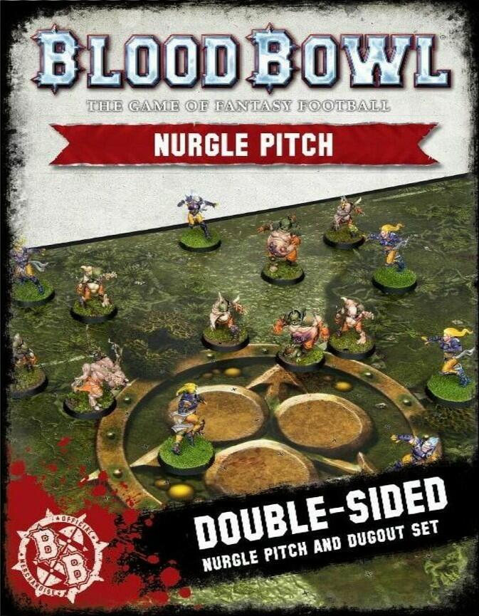 Blood Bowl: The Game of Fantasy Football - Nurgle Pitch Cover