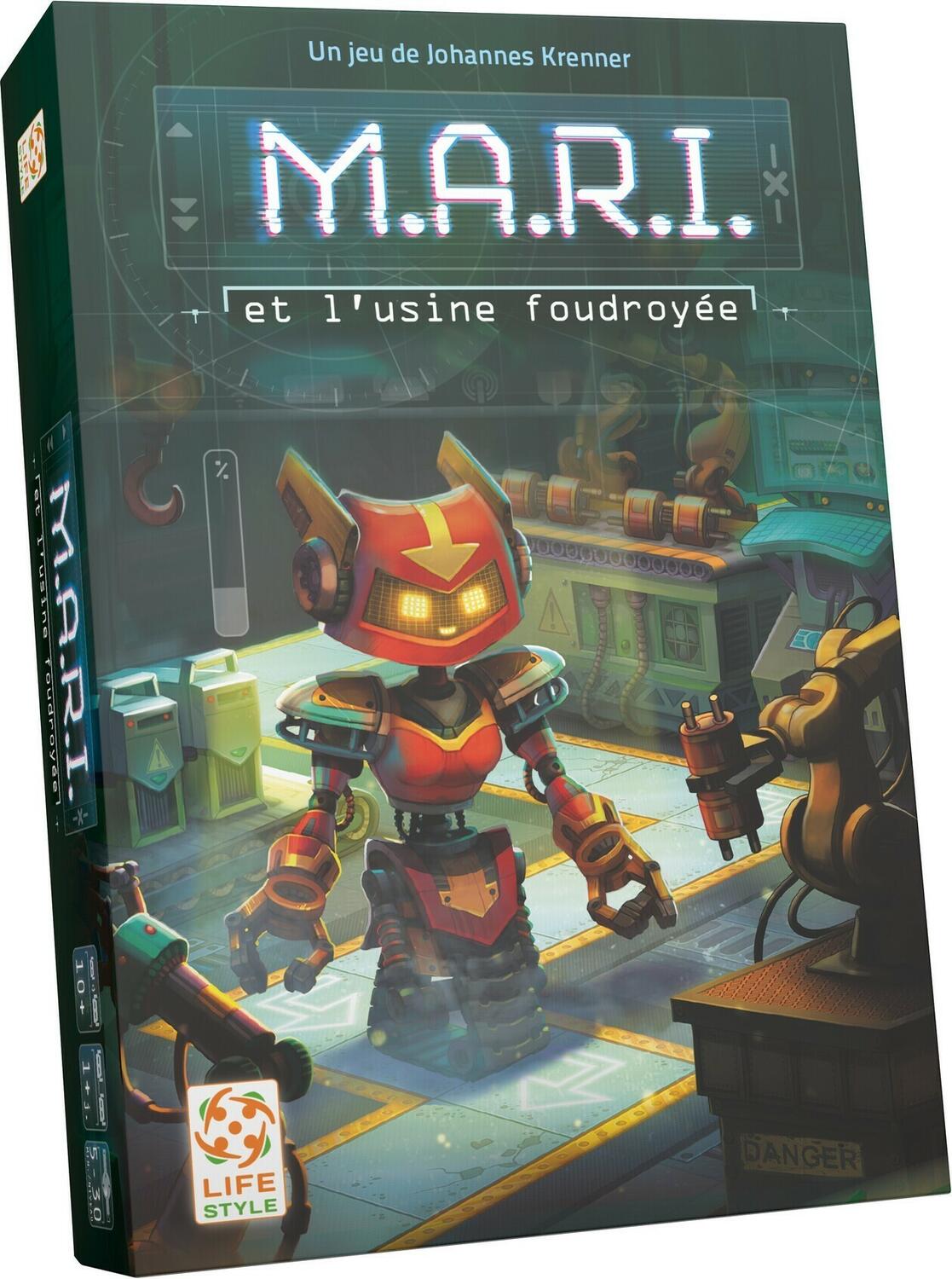 M.A.R.I. et l'Usine Foudroyée Cover 3d