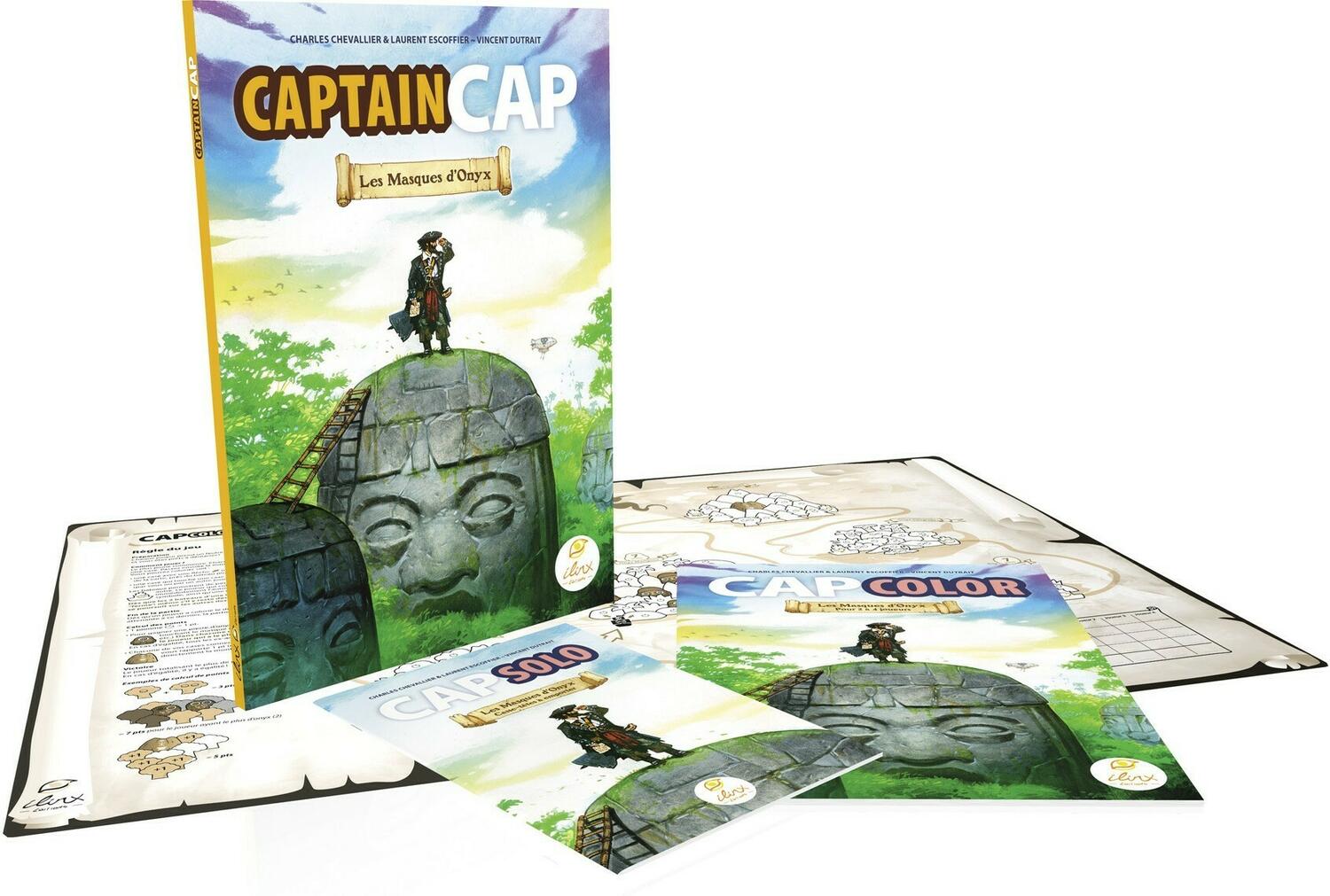 Captain Cap: Les Masques d'Onyx Eclate