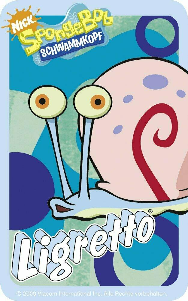 Ligretto: SpongeBob Carte