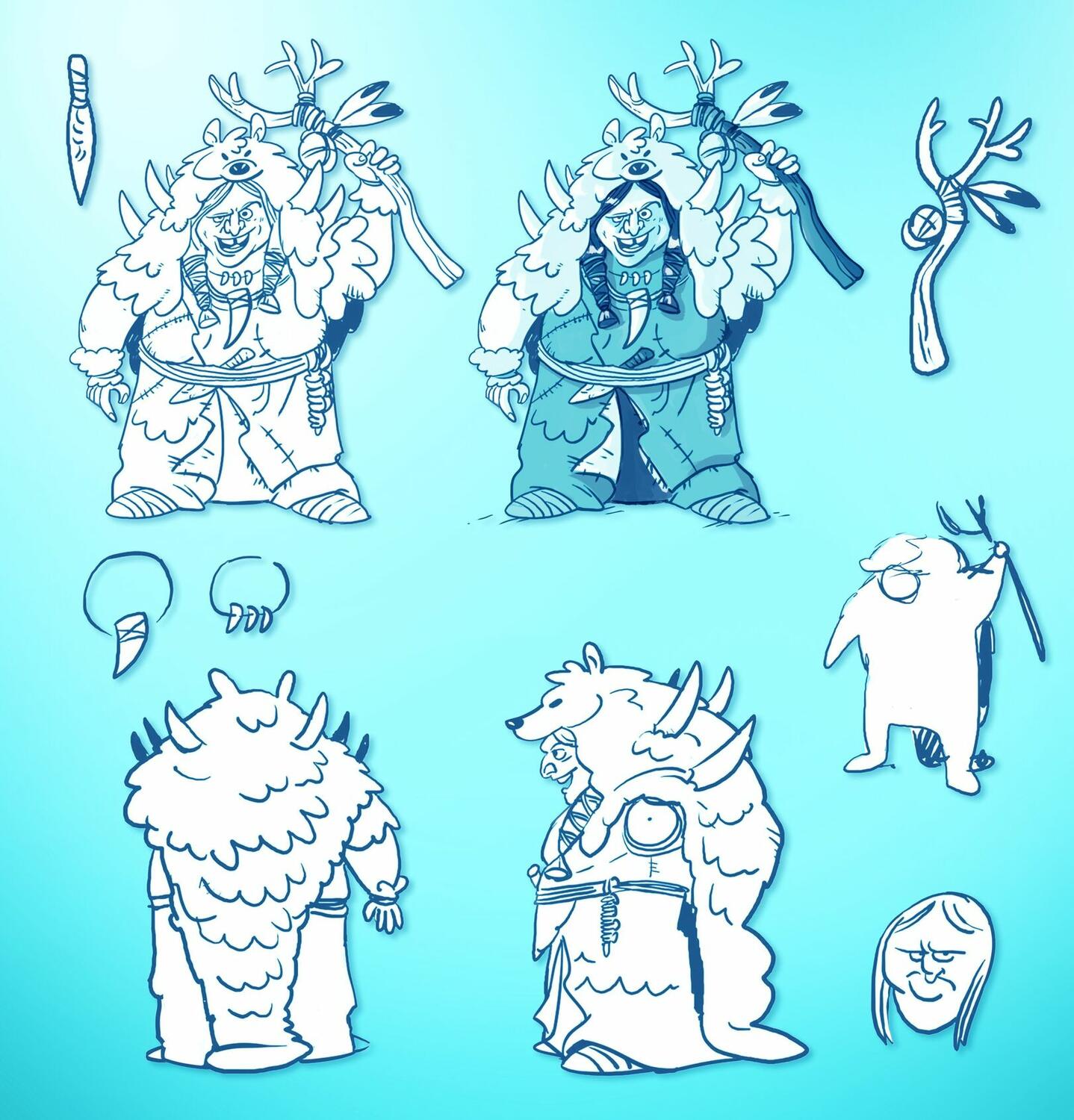 Endless Winter: Paleoamericans Artwork