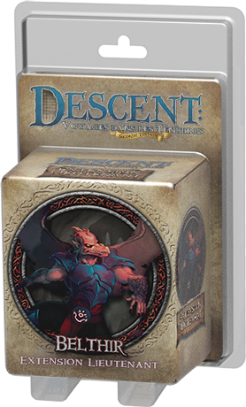 Descent: Voyages Dans les Ténèbres (Seconde Édition) - Belthir Cover Transparent